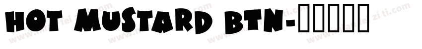 Hot Mustard BTN字体转换